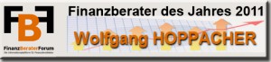 Auszeichnung: Finanzberater des Jahres — Hoppacher